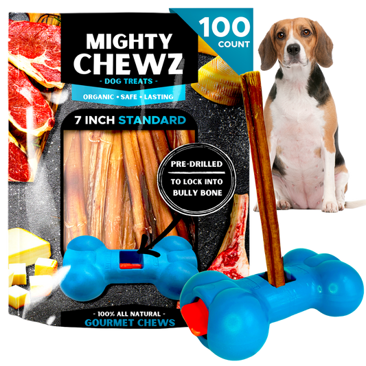 7" Standard Bully Sticks - Bully Bone Included